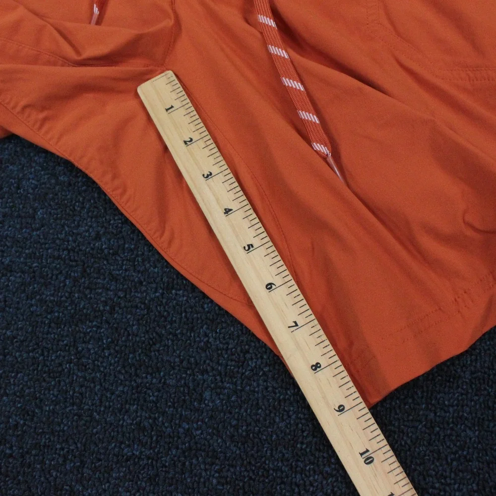 LL Bean Shorts Men XXL Cresta Cargo Hiking Outdoors Nylon Spandex Orange Active